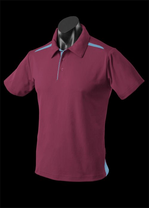 polo shirt color maroon with combination