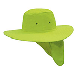 Luminescent Sun Hat with flap (4055)