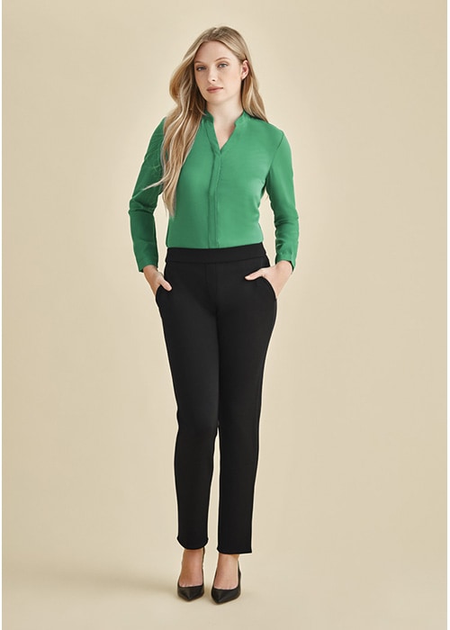 Scuba Mid-Rise Tapered Pull-on Pant