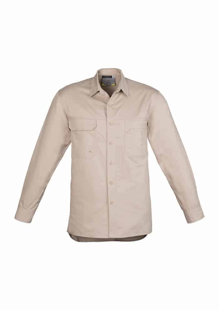 Mens Lightweight Tradie Shirt - Long Sleeve